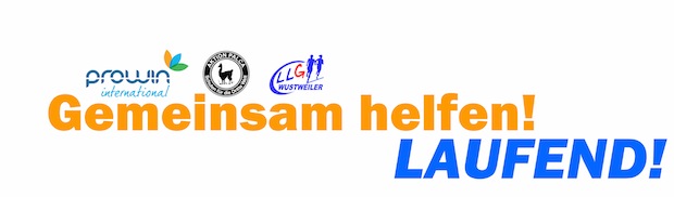 Gemeinsam helfen! Laufend!