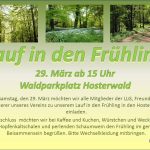 Lauf in den Frühling