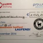 Gemeinsam helfen.Laufend !