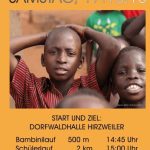 Benin-Benefizlauf, Samstag 17.10.2015