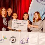 Scheckübergabe an Aktion Palca