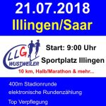 2. 6-Stundenlauf in Illingen am 21.07.2018