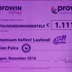 Spendenaktion 2018 – Volltreffer !