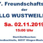 Einladung zum 17. Freundschaftslauf der LLG Wustweiler