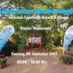 Kulinarisches Wanderwegefest am 09. September 2023