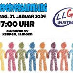 Einladung Mitgliederversammlung 21.01.2024