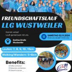 Einladung zum 20. Freundschaftslauf der LLG Wustweiler am 02.11.2024