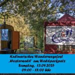 Kulinarisches Wanderwegefest, 13.09.2025, am LLG Lauftreff Hosterwald (Bauwagen)