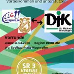 SR 3 Vereinsduell 2026 in Wustweiler, 11.03.2026