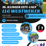 Einladung zum 18. Illinger City-Lauf, 30.05.2026