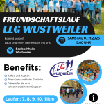 Einladung für den 22. LLG Freundschaftslauf am Samstag, 07.11.2026